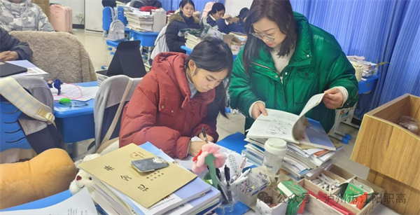 以查促教 江阳职高顺利完成期末教学检查