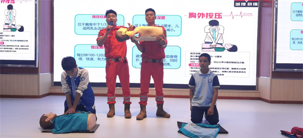 护佑生命线 树德实验培英中学开展急救知识培训