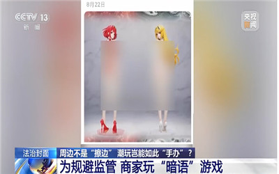 央视曝光擦边手办乱象